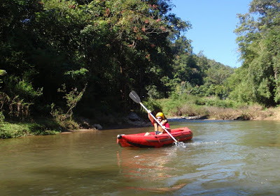 Ryan kayaking
