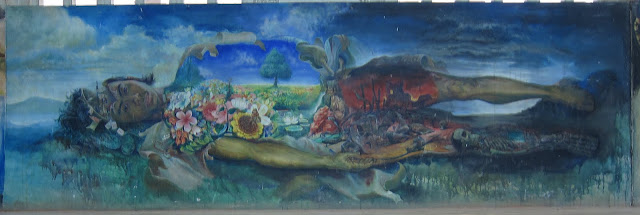 Mural at Wat Umong
