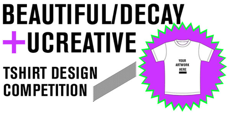 beautiful decay tee t-shirt shirt apparel top streetwear design competition