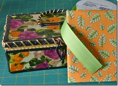 ribbon and fabric