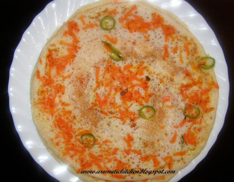 Carrot Dosa