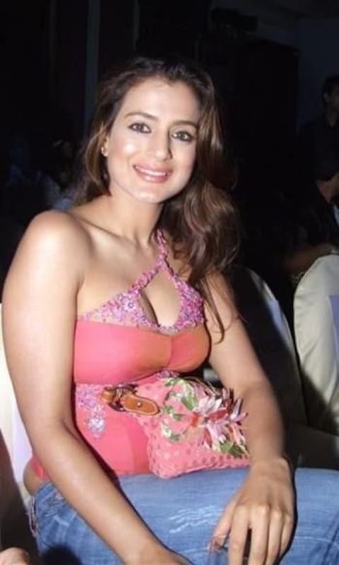 Amisha Patel Hot cleavage