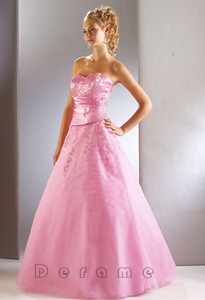 Pink-Wedding-Dresses-colorful-wedding-dress