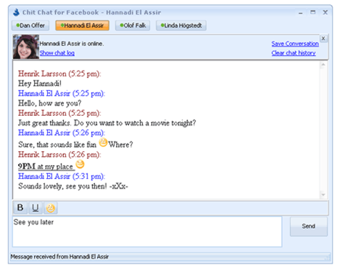 Chit Chat for Facebook Chit Chat for Facebook