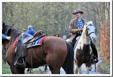 Saddling up