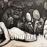 Sci-Fi Saturday Night24x48acrylic on canvasreproduction onlyorg.$1550 SOLD Sci-Fi Saturday Night24x48acrylic on canvasreproduction onlyorg.$1550 SOLD