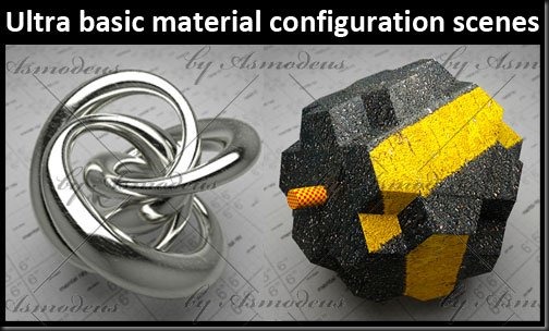 Configuration Scenes - Ultra Basic Material &ndash; free 3d max download