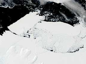 Glaciar Mertz Iceberg B909