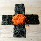 Coussins de nori aux carottes citronnées