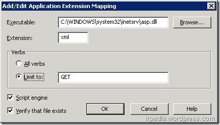 Application Extension Mapping