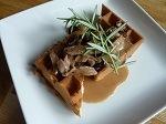 [Meat in Dried Fruit & Herb Sauce over Wild Rice Waffles[7].jpg]