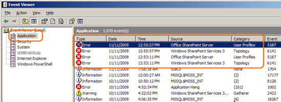 event-viewer-sharepoint-application-creation