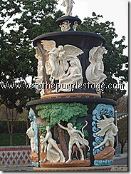angel fountain at ramoji film city