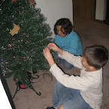 Decorating the tree