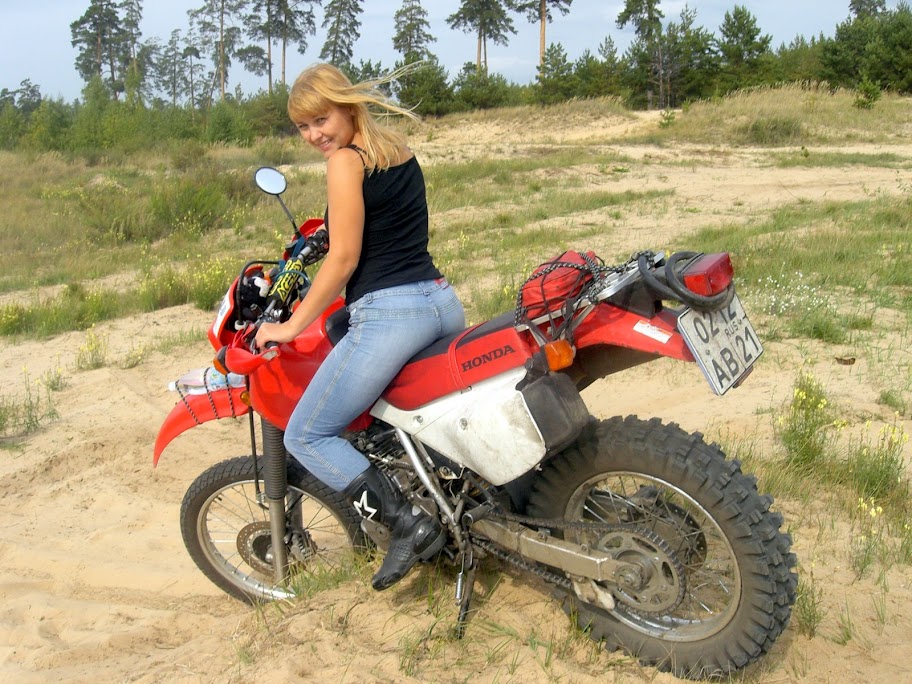 Ветровое стекло на Хонда xr650