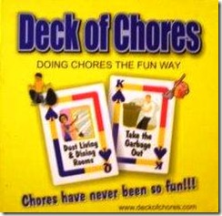  DAY #7 – Deck of Chores Review & Giveaway