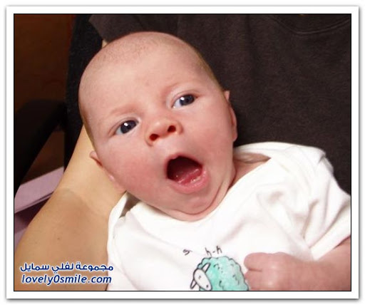 Cute babies with their funniest yawn Cute babies with their funniest yawn