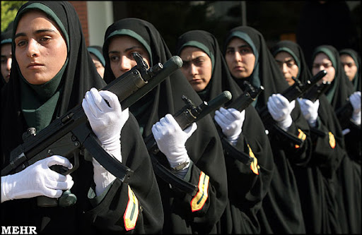 Police women in Iran