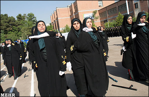 Police women in Iran