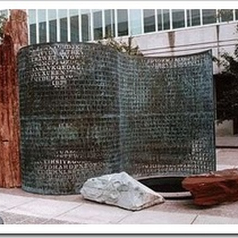 Misteri Kryptoz, Sebuah Monumen di Pusat CIA Amerika