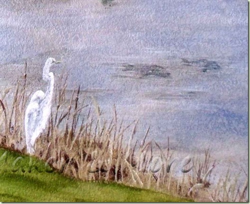 Egret-Mural