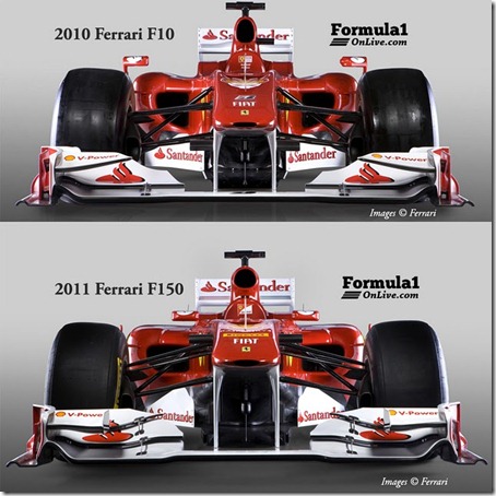 2011-Ferrari-F150-and-2010-Ferrari-F1