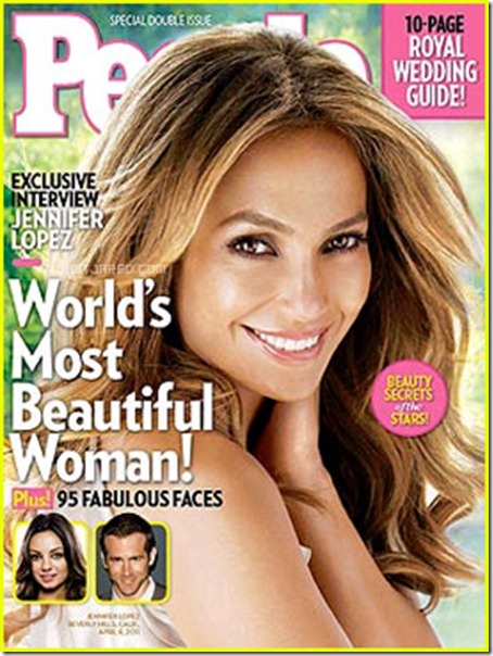 World's Most Beautiful Woman 2011 by People Magazine