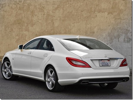 2012-Mercedes-Benz-CLS550-Rear-Side-View 2012-Mercedes-Benz-CLS550-Rear-Side-View