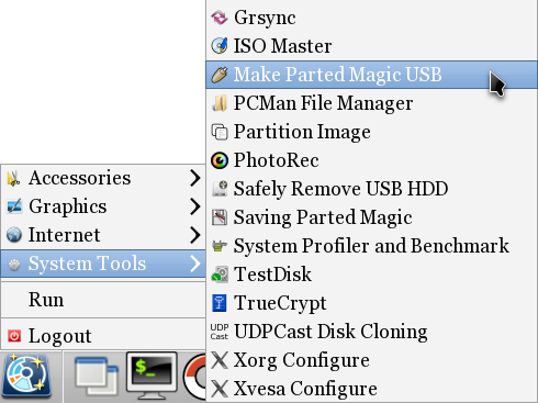 How To Create A Parted Magic Bootable USB Flash Drive