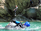 Apr&egrave;s le saut, un peu de crawl.