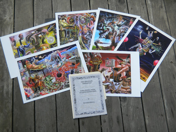 Set of six prints from the "Illumination" series. This set corresponds to the set of images that was shown at Burning Man 2010. The prints are part of the "Series I" signed limited edition. Prints are made on 310 GSM Hahnemuhle watercolor paper via Epson R2400 printer. For further info: http://normal.bz