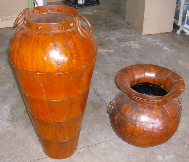 Large Coppper Vase $85.  Medium Copper Vase $60.  Call 913-742-8661. Location: Lenexa, Kansasits NOT ok to contact this poster with services or other commercial interests		