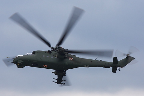 Mil Mi-24, śmigłowiec.