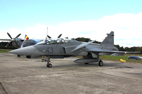 Saab JAS-39D Gripen.