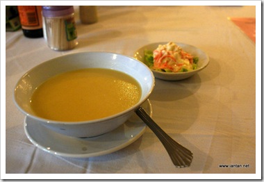 Soup and Coleslaw