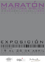Cartel del acto