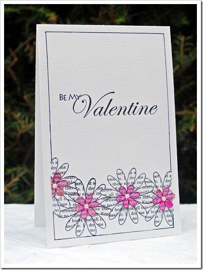 Be my Valentine vit Be my Valentine vit