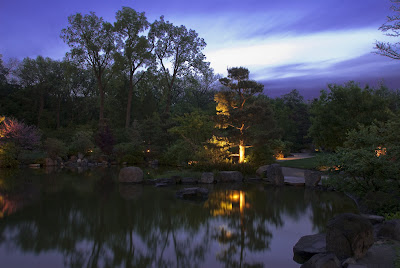 Dawn at the gardens
