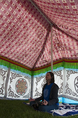 tiff in Tibetan tent