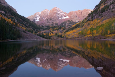 Maroon Bells Alpenglow