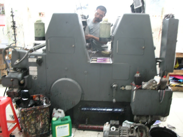 mesin catak heidelberg GTO 52 2 warna
