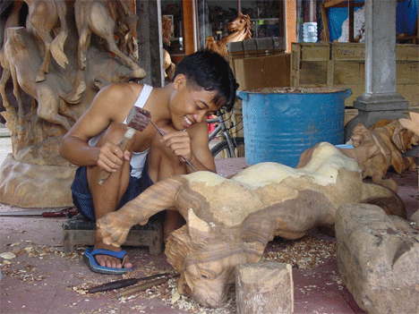 bali wood craft
