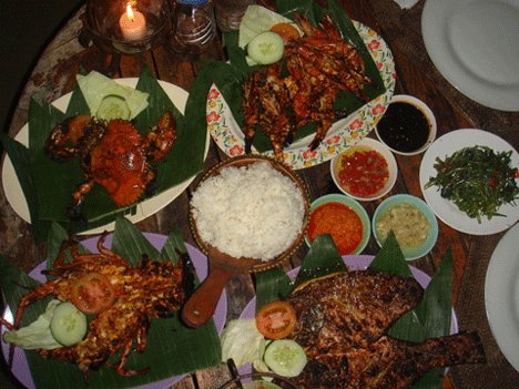 jimbaran dinner