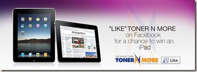 TonerNMore iPad