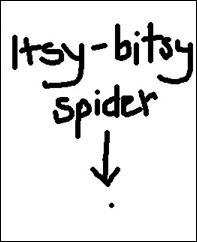itsy-bitsy spider