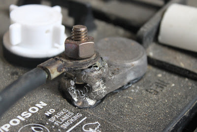 Melted Terminal On New Battery Warranty