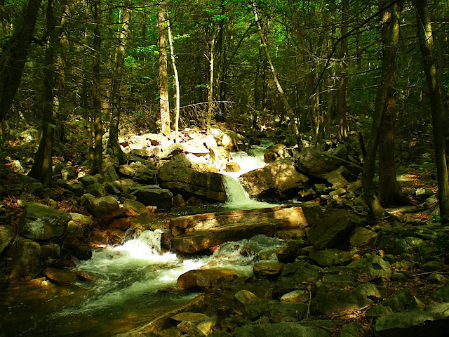 Cascading River in Southern North Carolina on the Appalachian Trail