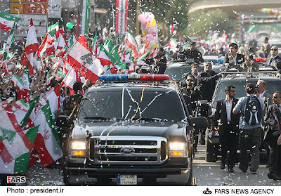 احمدی نژاد در لبنان