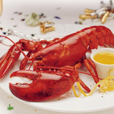 Barbecued Lobster With Red Pepper and Lime Butter