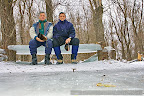 Eugen-and-Daniel-Petrescu-on-an-ice-bench-in-the-Danube-Delta.JPG